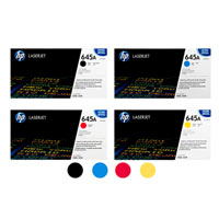 HP 645A CMYK Full Set Original Toner Cartridge