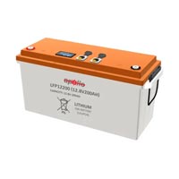 Apollo LFP12200 12.8V-200Ah Lithium Battery