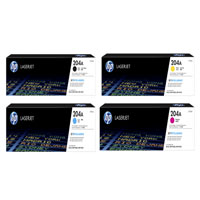 HP 204A CMYK Full Set Original Toner Cartridge