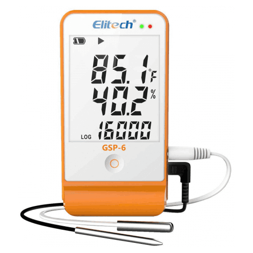 Elitech GSP-6 Temperature and Humidity Data Logger