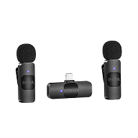BOYA BY-V2 Ultracompact 2.4GHz Wireless Microphone System for iOS Device Price in Bangladesh