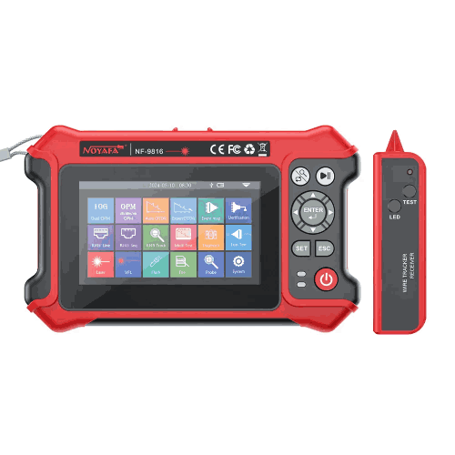 NOYAFA NF-8508 Network Cable Tester Network Tester with Optical Power Meter & VFL